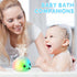 2024 Upgraded Whale Bath Toys for Babies, Light Up Sprinkler Bathtub Toys, Water Pool Toys, Birthday Shower Gifts for