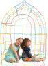 ZOZOPLAY Straw Constructor STEM Building Toys, 400 Piece Straws and Connectors Set