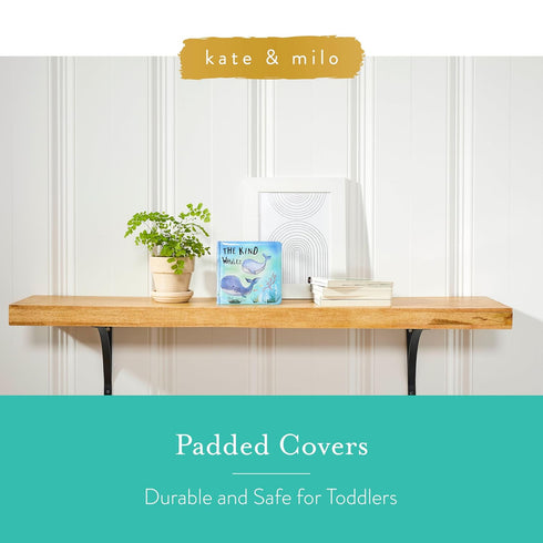 Kate & Milo The Kind Whales Board Book - Baby’s First Book About Kindness - Developmental Learning Book for Toddlers