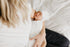 Skye Large Premium Knit Baby Swaddle Blanket by Copper Pearl