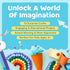 10 4-8, 3 4 5 6 7 8 Mumaloo Craft Box for Kids - Creative Arts and Crafts for Kids Ages Fun, No Mess Educational