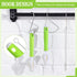 22 Pcs Sponge Bottle Nipple Brushes Set, Includes 12 Pcs Bottle Sponge Brush Heads and 6 Interchangeable Nipple Brushes