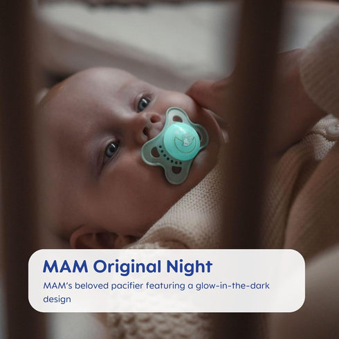 MAM Variety Pack Baby Pacifier, 3 Types for Healthy Oral Development, 3 Pack, 0-6 Months, Girl