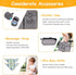 w/14 2 Moclever Diaper Bag Tote Baby Diaper Bag Pockets Burp Cloths, Multifunctional Diaper Changing Tote Bag