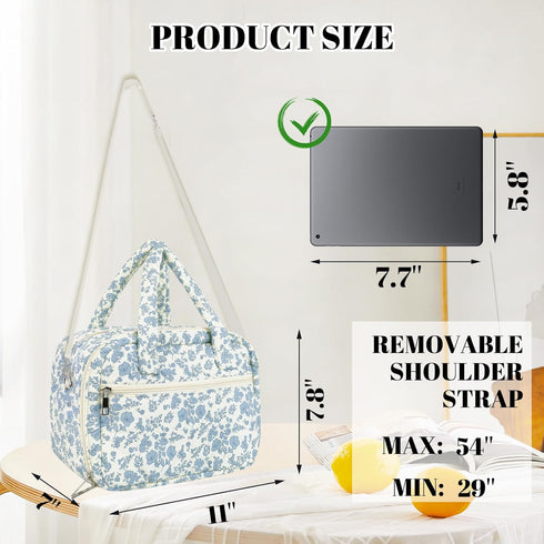 Momcozy, rain bunny Cotton Quilted Wearable Breast Pump Bag Compatible With Elvie, Willow and Pumping Bag for Work