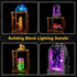 21362 Dimming Kyglaring LED Light Kit Compatible with Lego Mineral Collection Building Blocks - Upgraded Touch Control