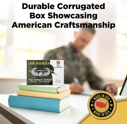 Army Flashcards - Air Assault School Study Flashcards, 100 Important Topics from AASLT School Handbook
