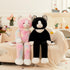 3.2lbs 39.5 inch Tezituor Cat Stuffed Animals, Hugging Large Stuffed Cat Plushies with Long-Legged for Boys Girls