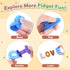 Alphabet ABC Learning Educational Toys - Textured Sensory Fidget Toys for Toddlers Kids - Educational Tools Suction Toy