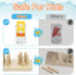 PEBIRA Montessori Toys for Toddlers - Wooden Sorting & Stacking Toys for 1 to 3-Year-Old Boys Girls