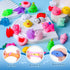 200 Pack VISCOO Squishy Toys, Mochi Squishy Bulk, Kawaii Squishies Party Favors for Kids, Stress Relief Sensory Toys