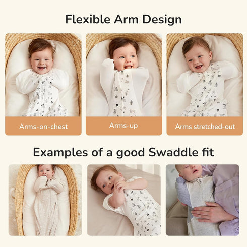 0-3 5-13lb, 0-3 2-Way 1Pack KIDIRA Swaddle for Newborns, Baby Swaddles Months Arms Up Swaddle Months Newborn