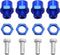 4Pack Share Goo Metal Wheel Hex Drive Hub Adapter Conversion, 12mm to 17mm, 15mm Offset Extension Compatible with