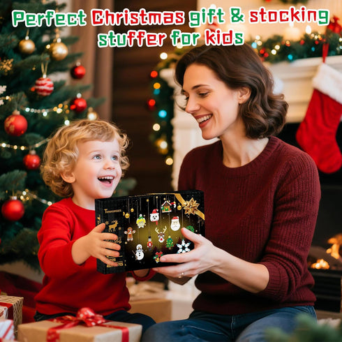 Nubee 13-in-1. Christmas Ornaments Building Kit, Christmas Tree, Wreath, Santa, Snowman, Gingerbread, Reindeer