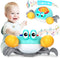 Musical Crawling Crab Baby Toy - Tummy Time Toys for 6-12 Months