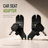 KPY Summit X3 2/Air Baby Jogger Car Seat Adapter for Stroller (Single Seat) - NOT Compatible with Double, Fits City Go