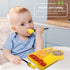 Construction Toddler Plates - Toddler Eating Utensil Set with Removable Straw, Baby Plates Feeding Set for Toddler