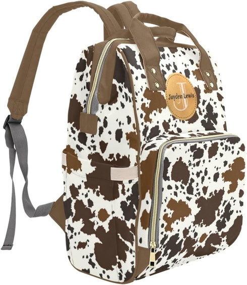 Workvalor Backpack Mommy Daypack, Personalized Baby Diaper Bag for Women, Custom Name Nursing Diaper Bag for Girls