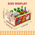 1 2 3 1-3, 1 1st JAUNTY Montessori Toy for Toddlers Years Old, Wooden Farm Shape Sorting Toy for Baby Boys Girls