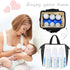 Pack 6 9 Luxja Breastmilk Cooler Bag with an Ice (Fits Bottles, Up to Ounces), Breastmilk Cooler for Breastmilk Bottles