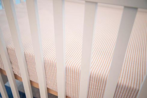 Set, 2 Pack, 100% 28 52 Elys & Co. Crib Sheets Baby Girl Fitted Crib Mattress Sheet Jersey Knit Cotton, Infant