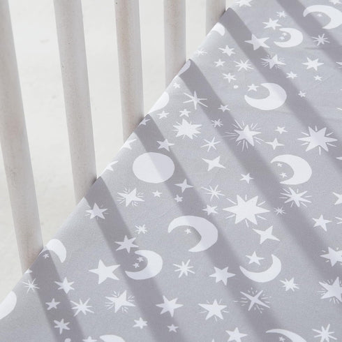 4 Pack, Bimocosy Crib Sheets Baby Crib Sheets Fitted for Boys and Girls Breathable & Snug Fit, Soft Toddler Bed Sheets
