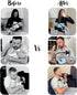 Universal Baby Bottle Holder for Hands-Free Feeding (Black)