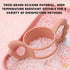 JXMYJR 4Pack Bottle Handles Compatible with Boon Nursh Reusable Silicone Pouch Bottles, Cute Wing Design, Silicone