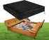Sand Box Cover,500D Waterproof Sandbox Cover,Heavy Duty Outdoor Cover Fits 50" L