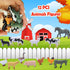 smilixin 12 Set,Animals PCS Animals Figures,Mini Farm Animal Figurines,Plastic Farm Animal Figures Learning Educational