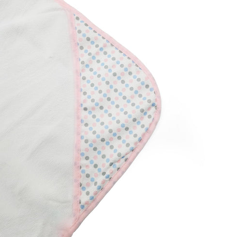Buttons & Stitches 3 Pack GS71768 Baby Girl Rolled/Carded Hooded Towels in Fresh Florals Print