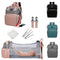 Diaper Bag with Changing Station,Diaper Bag Backpack7 in 1 Travel Baby Diaper