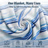 Swaddle Blankets for Newborns Soft, Breathable & Stretchy Baby Swaddle Blanket for Boys, Neutral Receiving Blankets