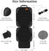 Siivton Car Seat Protector for Child Car Seat - Non-Slip, Waterproof with 2 Mesh Pockets (Black)