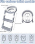 JPart Potty Training Seat With Step Stool Ladder,Toddler Potty Seat For Kid Boys Girls,Toilet Training Seat With Splash
