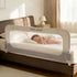 Lavilefora Bed Rail for Toddlers, 59in Folding Toddler Bed Rail Guard with Reinforced