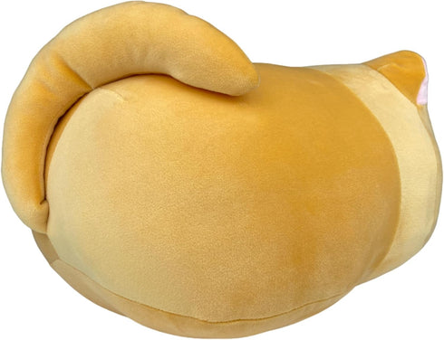 Orange Cat Plush - Pineapple Cat Stuffed Animals, Cute Soft Kitten Squishy Pillow Plush Toys for Kids, 10 Inch