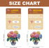 200 10.23x11.6 Pieces Flowers Wooden Puzzles for Adults, Hydrangea Unique Shaped Wooden Jigsaw Puzzles for Adults