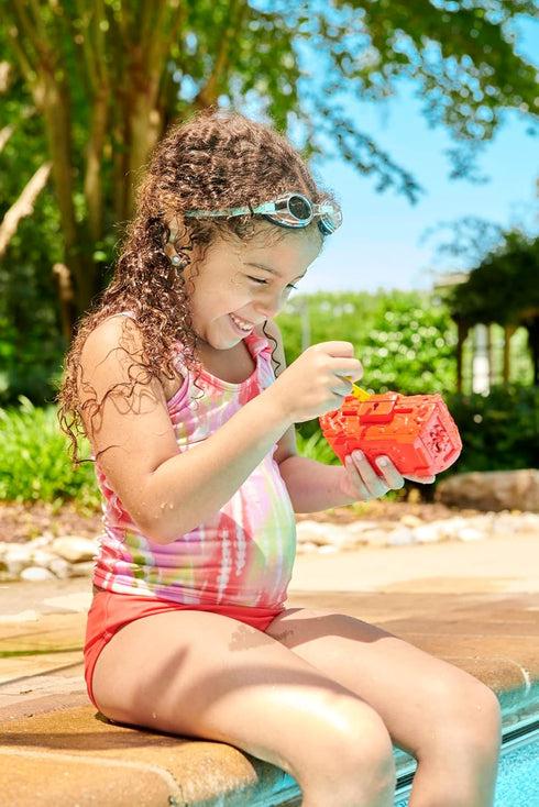 Wahu Mystery Key Treasure Challenge Pool Diving Toy Set for Kids Ages 5+, Underwater Treasure Chest and Key Diving Game