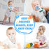 Smlpuame Girl,6 Pack Gifts(Dinosaur-2) Baby Pacifier Clip for Boys Stylish Binky Clips Strap,Paci Holder with Clips