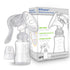 Elfzone Manual Breast Pump - Adjustable Suction Silicone Hand Pump Breastfeeding, Small