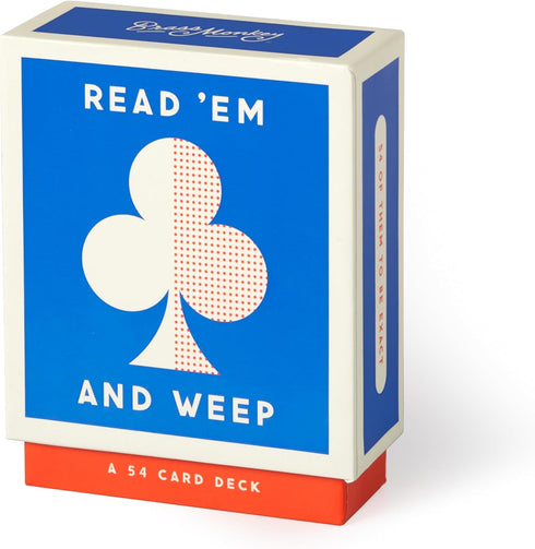 Brass Monkey Read Em and Weep - Beautiful Vintage Inspired Playing Card Set