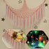 Stuffed Animals Net or Hammock with LED Light, 59 inch Toy Hammock Net for Corner Hanging Stuffed Animal Storage