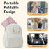 mommore Portable Changing Pad for Newborn Expandable Diaper Changing Pad with Wipes Pockets Water Resistance Baby