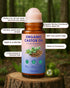 XPDGVS 2PCS 100% 50ml*2 Organic Castor Oil Roll On - Pure Cold-Pressed, Hair, Face & Skin Moisturizing, Reducing Dark