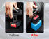 2 DS. DISTINCTIVE STYLE Seat Belt Holder Easy Access Seatbelt Accessories for Kids Pieces(Blue)