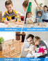Poraxy 5 Set STEM Science Kits for Kids Age 8-12, Wooden Building Projects, 3D Puzzles, Experiment Crafts