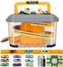 Toy Car Track Storage Playset - Toddler Toys for Ages 2-4, Car