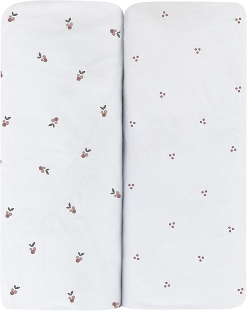 Pack 100% 2 Pack Set, 38 24 Ely's & Co. Patent Pending Waterproof and Play Sheets, Cotton with Waterproof Lining Fitted