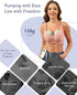 K3,Portable 9 Levels,3 15-24mm Hands Free Breast Pump Breastfeeding Pumps with Modes & Fine-Tuned Rhythms,Leak-Proof